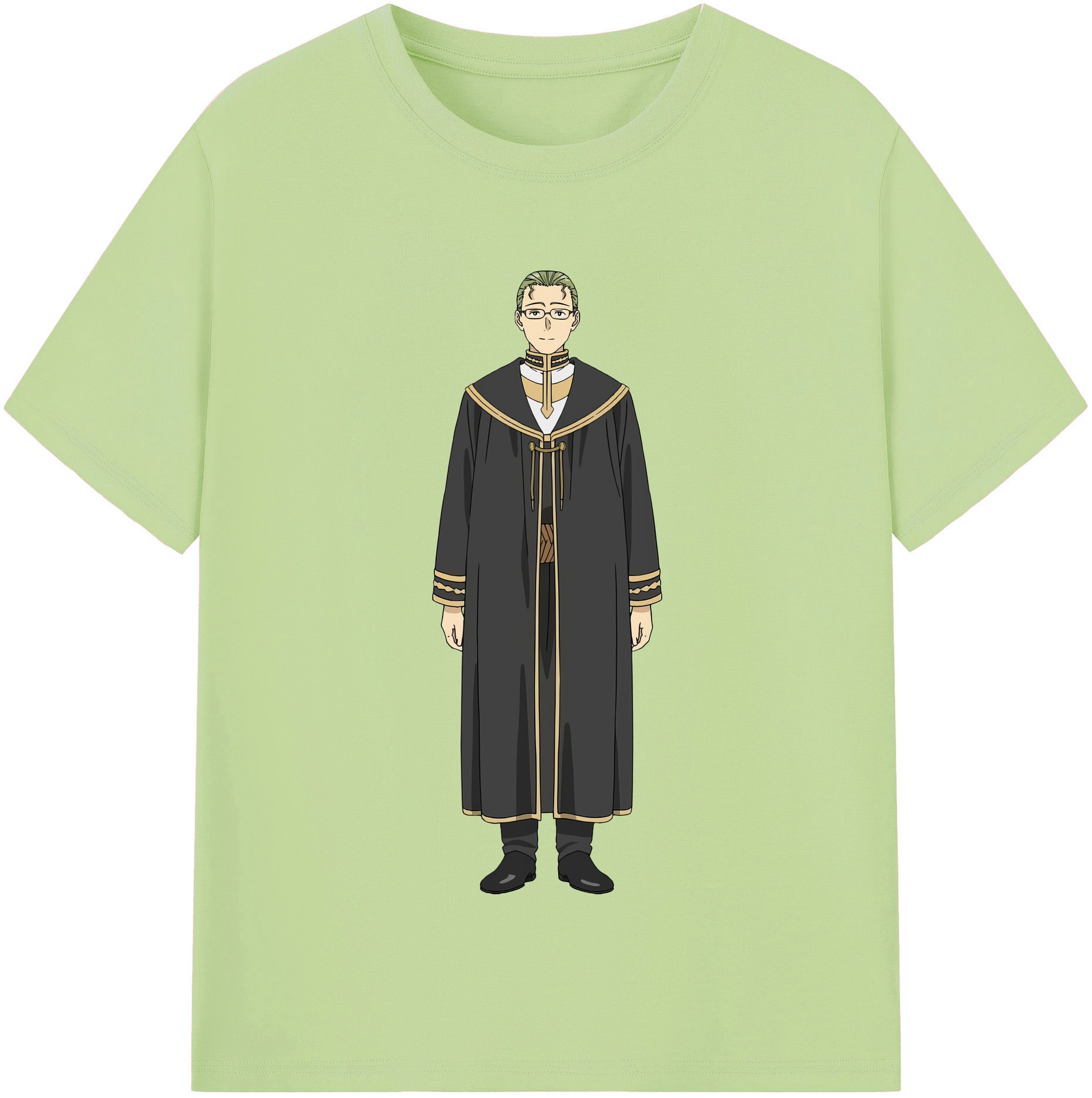 （画像用） 葬送のフリーレン Frieren 綿100％半袖Tシャツ（フロントプリント）